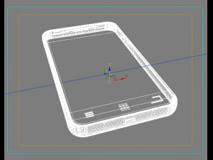 mobile phone 3D Model