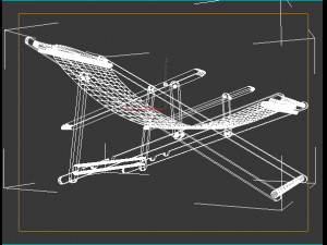 wooden chair 3D Model