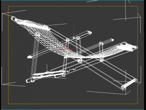 wooden chair 3D Model