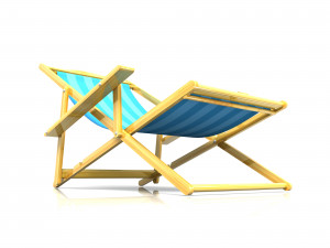 wooden chair 3D Model