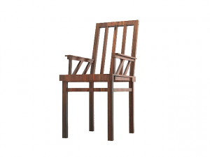 wooden chair 3D Model