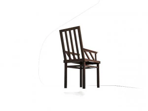 wooden chair 3D Model