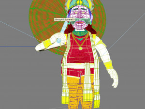 King Mahabali 3D Modell