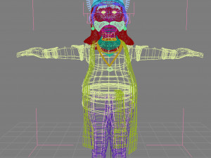 King Mahabali 3D Model