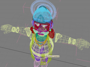 King Mahabali 3D Model