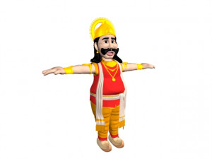 King Mahabali 3D Модель