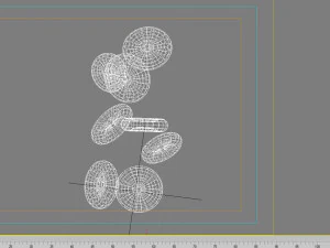 Blood cells 3D Model
