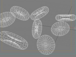 Blood cells Modèle 3D