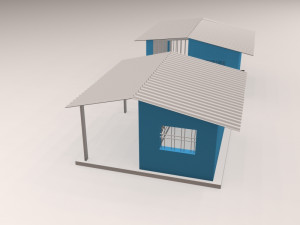 Dog cage 3D Model