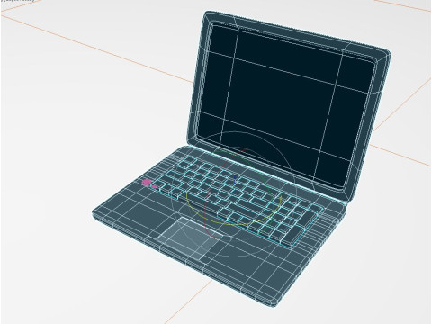 Laptop Model 3D