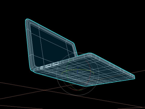 Laptop Model 3D