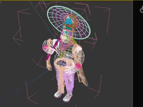 King Mahabali 3D Model