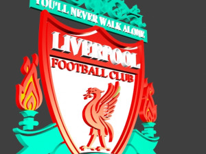 liverpool fc 3d logo Modelo 3D