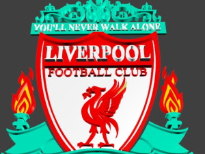 liverpool fc 3d logo Modelo 3D