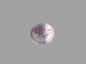 ac milan fc 3d logo 3D Model