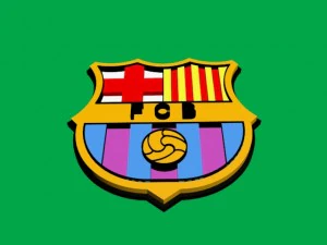 barcelona fc 3d logo emblem 3D Print Model