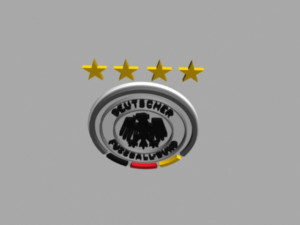 Germany football national team 3D 모델