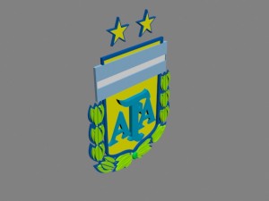 argentina football national team 3D Model