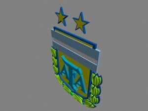 argentina football national team 3D Model