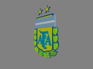argentina football national team 3D Model