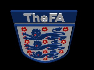 england football national team 3d logo 3D Модель