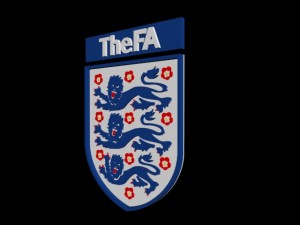 england football national team 3d logo Modelo 3D