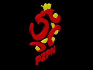 poland football national team 3d logo 3D Модель