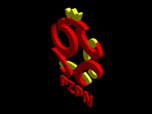 poland football national team 3d logo 3D Модель