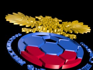 russia football national team 3d logo 3D Model