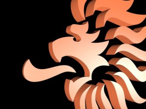 netherland national football team 3d logo 3D Model