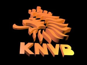 logotipo 3d del equipo nacional de f&uacute;tbol de holanda Modelo 3D