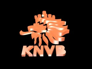 logotipo 3d del equipo nacional de f&uacute;tbol de holanda Modelo 3D