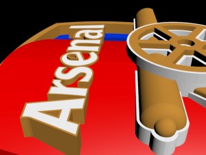 arsenal 3d logo 3D 打印模型