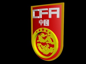 china football national team 3d logo or badge Modèles 3D en vedette