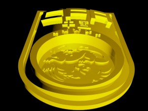 china football national team 3d logo or badge Modèles 3D en vedette