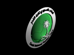 saudi national football team 3d logo Model do druku 3D