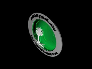 saudi national football team 3d logo 3D Print Model