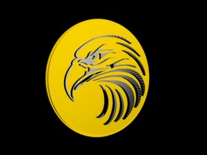 eagle logo 3D Print Model