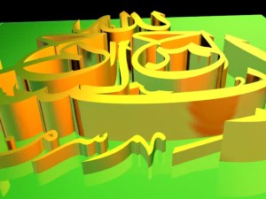 islamic art 3D Model