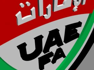 emirat arab national football team 3d logo 3D Model