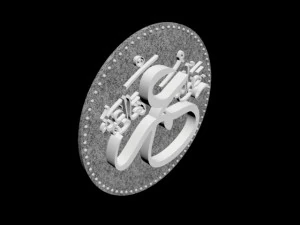 islamic callygraphy 3d 3D Model