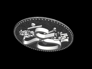 islamic callygraphy 3d 3D 모델