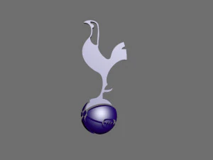 tottenham hotspur 3d logo 3D Model