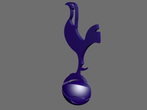 tottenham hotspur 3d logo 3D Model