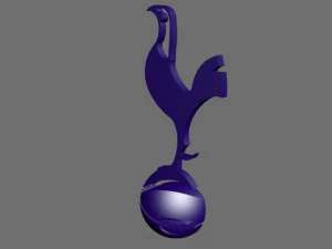 tottenham hotspur 3d logo 3D Model