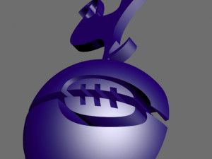 tottenham hotspur 3d logo 3D Model