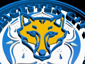 leicester city 3d logo 3D Print Model