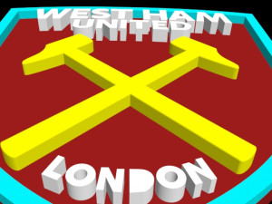west ham united Modello di stampa 3D