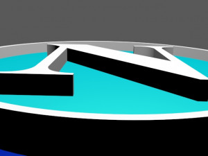 napoli calcio shield or logo 3Dプリントモデル