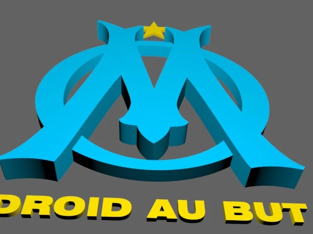 olympique de marseille 3D Print Model .c4d .max .obj .3ds .fbx .stl .blend 